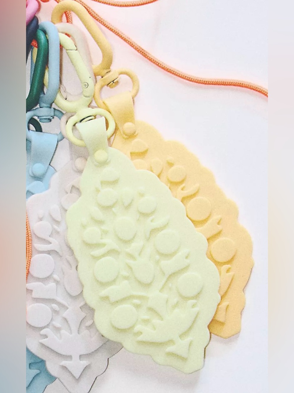 NWT! FP Free People Movement Bog Buti Keychain